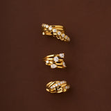 ear cuffs in gold